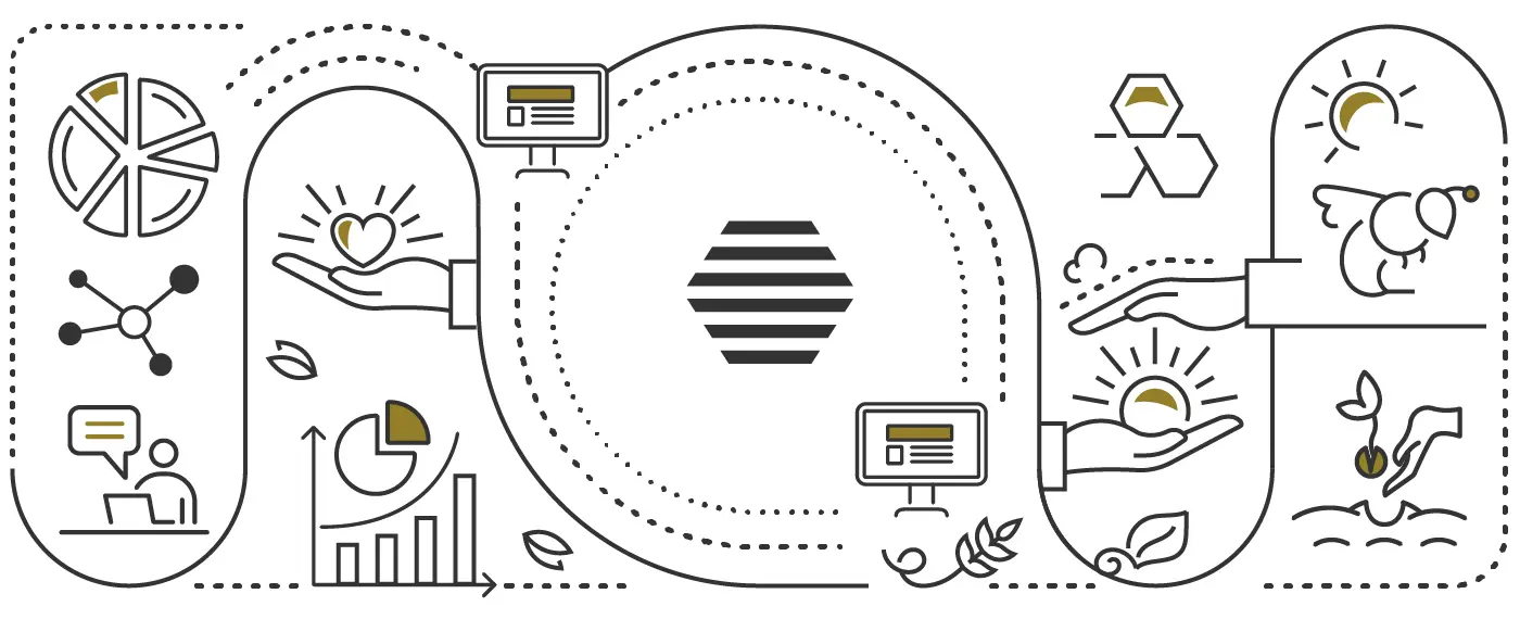 TsunaguのVision模式図